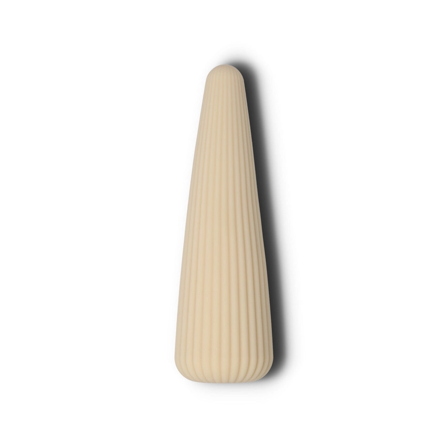Corny: de stijlvolle beige siliconen vibrator van Peech - Afbeelding 4
